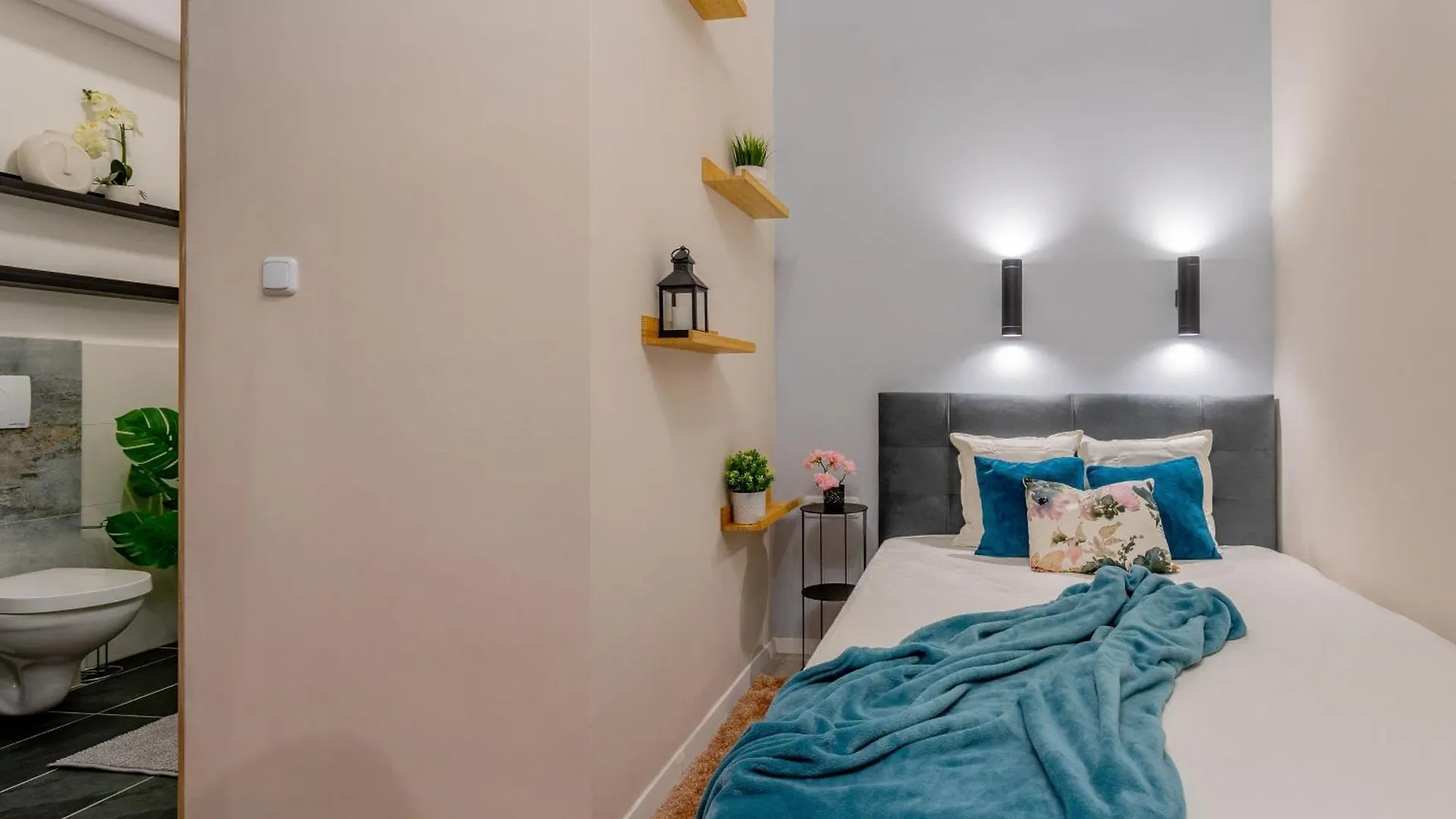 Apartment Ferienwohnung Blue Gem Studio Oasis Budapest Ungarn